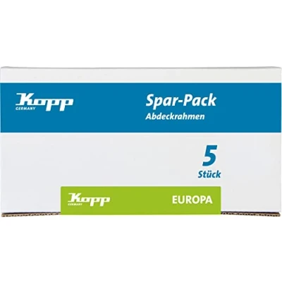 Afbeelding van Kopp Profipack met 5 stuks 2 voudig frame Europa crème wit, 401901018
