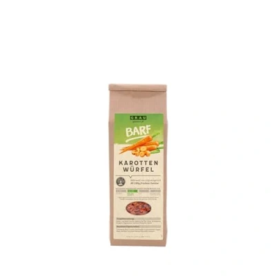 Afbeelding van GRAU het origineel Gedroogde groenten voor BARFen honden Wortelblokjes, 1 st. (1 x 150 g)