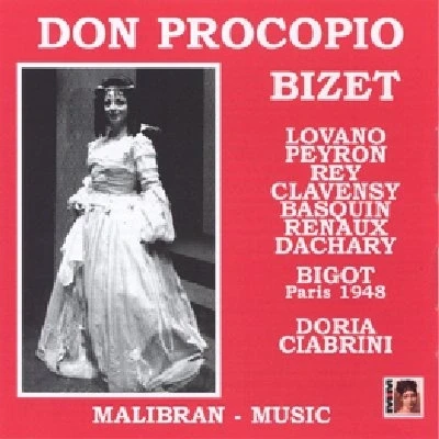 Afbeelding van Don Procopio: Opéra Bouffe de Georges Bizet