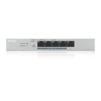 Afbeelding van Zyxel GS1200 5HP v2 Managed Gigabit Ethernet (10/100/1000) Power over