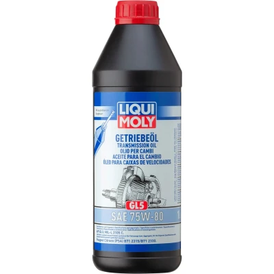 Afbeelding van Liqui Moly 75W80 GL5 Versnellingsbakolie 3658 (1L) API MILL2105C B712315 B712330