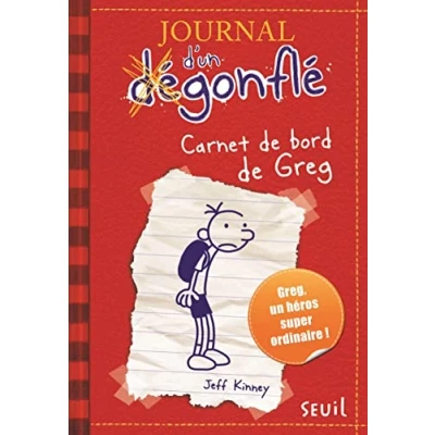 Afbeelding van Carnet de bord Greg Heffley: Journal d&#039;un dégonflé, tome 1