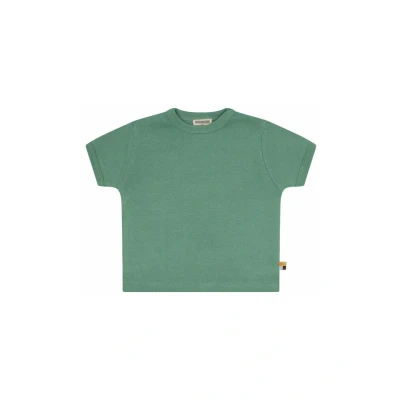 Afbeelding van loud + proud effen T shirt, van biologisch katoen, GOTS gecertificeerd, bamboo, 122 128