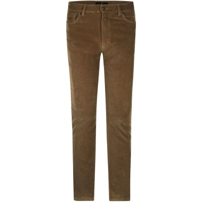 Afbeelding van Steppin&#039; Out Corduroy broek Johnson Caramel Maat W 32 L 34 Heren Five pocket