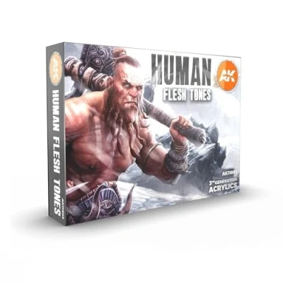 Afbeelding van AK Interactive Set Menselijke Vlees Tonen