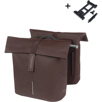 Afbeelding van Dubbele fietstas City MIK 2.0 Roasted Brown 28 32L