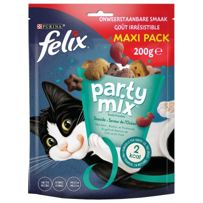 Afbeelding van Felix Partymix Seaside Kattensnack Mix 200 g