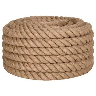 Afbeelding van vidaXL Touw 5 m lang 36 mm dik jute