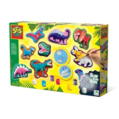 Afbeelding van Gieten en schilderen Dino fantasie