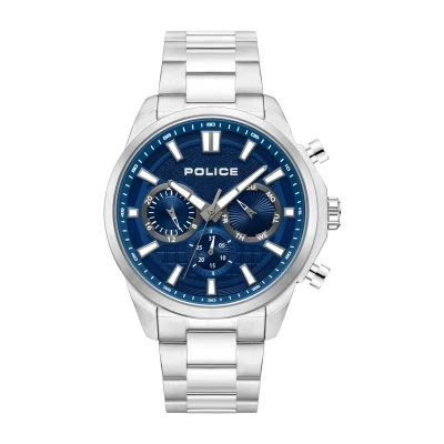 Afbeelding van Police Rangy Chronograaf, Heren, Maat: One Size, Blue
