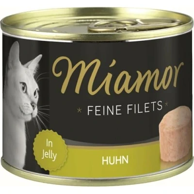 Afbeelding van 6x185g Kip Miamor Fijne Filets Kattenvoer