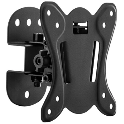 Afbeelding van deleyCON Universele TV &amp; Monitor Wandsteun voor 13&quot; 27&quot; Inch (33 69cm) tot 20Kg max. VESA 100x100mm Kantelbaar + Draaibaar Wandafstand alleen 75mm