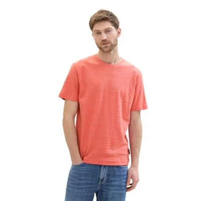 Afbeelding van TOM TAILOR Heren T shirt, 26202 Flamingo Flower, S