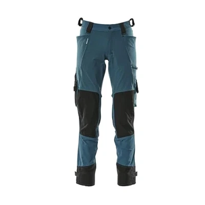 Afbeelding van Mascot Advanced Broek met kniezakken 17079 311 donkerpetrol C42 82