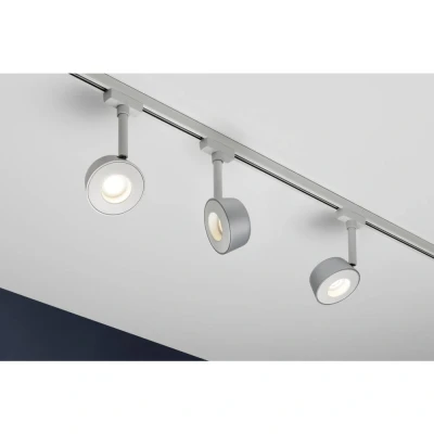 Afbeelding van Paulmann Pellet 230V railsysteem lamp URail LED vast ingebouwd 4 W Wit, Chroom
