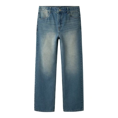 Afbeelding van Lmtd Heren Nlmkizza DNM Loose Pant Noos, blauw (medium blue denim), 128