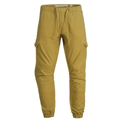 Afbeelding van Indicode Jeans LEVI Cargobroek, Heren, Maat: Small, Amber