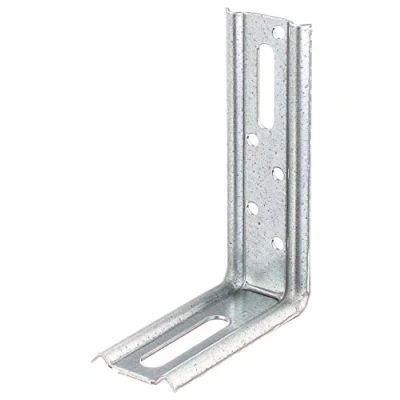 Afbeelding van Alberts 866259 Stelhoek 90 hoek, ingeperst, met sleufgat sendzimir verzinkt 70 x 100 30 mm set van 50