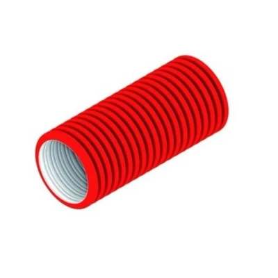 Afbeelding van Burgerhout Hybalans+ flex. luchtkanaal Ø 62 mm rood rol 40 m