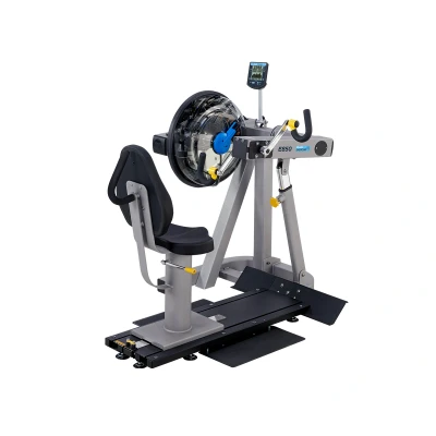 Afbeelding van Fluid Rower E850 Club UBE Roeitrainer Hartslagmeter Roeimachine met 10 weerstanden Bluetooth Zilver