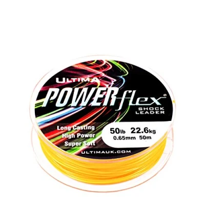 Afbeelding van Ultima Powerflex Fire Orange Spool 50m 0.65mm 50.0lb/23.0kg