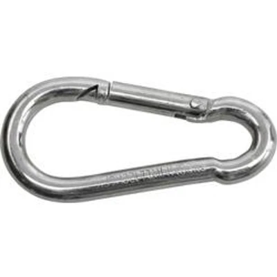Afbeelding van SWG 680 154 880 75 Brandweerkarabijnhaak staal galvanisch verzinkt (l x b) 80 mm 8