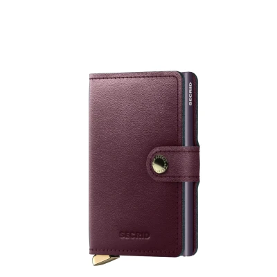 Afbeelding van Secrid Miniwallet Portemonnee Dusk bordeaux