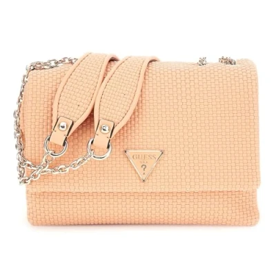 Afbeelding van GUESS Schoudertas Phaedra Convertible Xbody Flap Bag Apricot Abrikoos