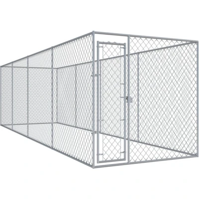 Afbeelding van vidaXL Hondenkennel voor buiten 760x192x185 m