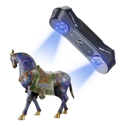 Afbeelding van Creality Raptor Pro 3D scanner, beste partner voor auto custom, 22 kruiss + 7 parallelle blauwe laserlijnen, volumetrische nauwkeurigheid: 0,02 mm 0,08 mm/m, objecten tussen 5 4000