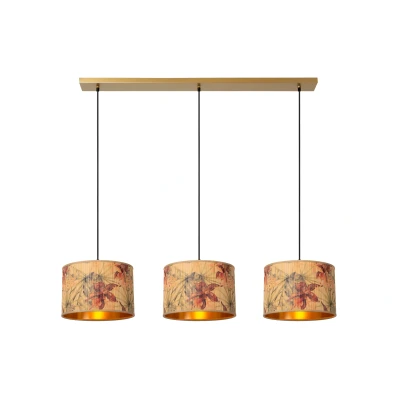 Afbeelding van Lucide TANSELLE Hanglamp 3xE27 Multicolor