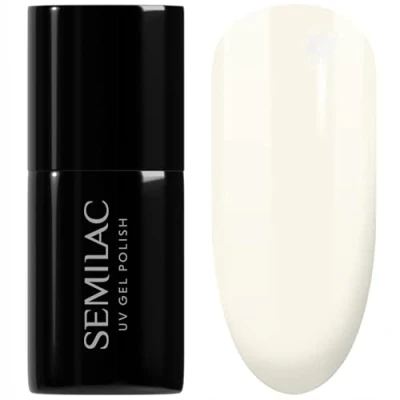Afbeelding van Semilac Sunny Lemon uv nagellak, geel, 388, 7 ml, led, kleurlak voor kleurintensieve vingernagels, efficiënt en duurzaam