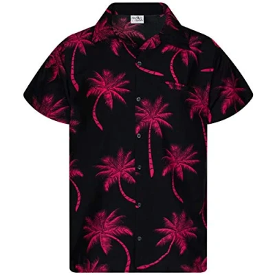 Afbeelding van King Kameha Hawaïhemd, hemd met korte mouwen, zomerhemd, partyhemd, 6XL