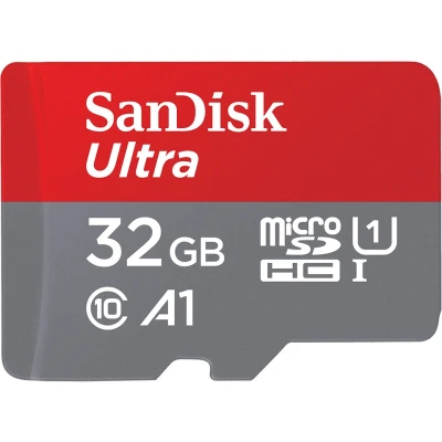 Afbeelding van SanDisk Ultra 32GB MicroSDHC Geheugenkaart