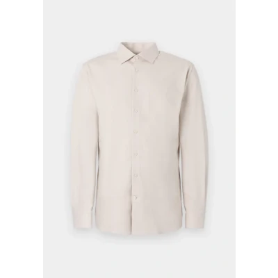 Afbeelding van Selected Homme Slhslim Performance Overhemd, Heren, Maat: XS, Oatmeal/white