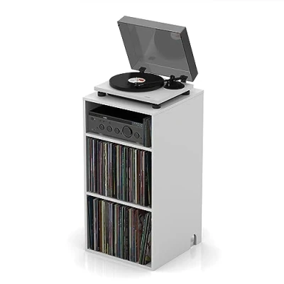 Afbeelding van Glorious Modular Mix Rack platenkast wit