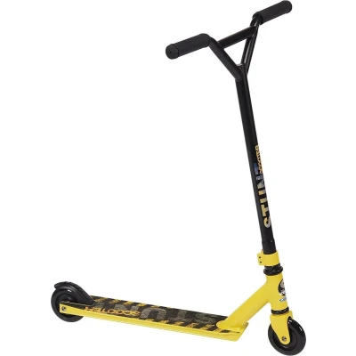 Afbeelding van Stuntstep Junior Voetrem zwart/geel