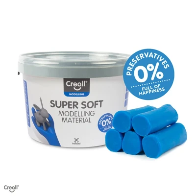 Afbeelding van Creall Supersoft klei Blauw, 1750gr.