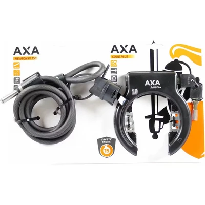 Afbeelding van Ringslot AXA Solid Plus XL Met Insteekkabel PI 150 cm