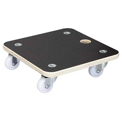 Afbeelding van WAGNER Plantentrolley MAXIGRIP 29 x 8,5 cm I transporthulp + containertrolley, binnen buiten FSC® gecertificeerd hout Draagvermogen 200 kg Made in Germany 20135001