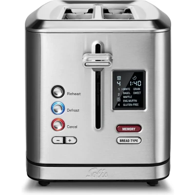 Afbeelding van Broodrooster Solis Flex Toaster 8004 Zilver