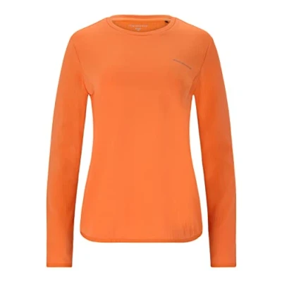 Afbeelding van Endurance Midlayer Longsleeve, Dames, Maat: 40, Tangerine