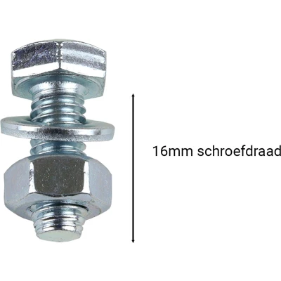 Afbeelding van Tapbouten Verzinkt M6 x 16 mm 10 stuks