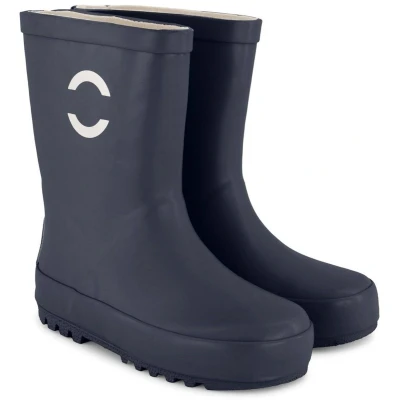 Afbeelding van mikk line Solid Regenlaarzen voor kinderen, Maat: 22, Blue nights Schoenen