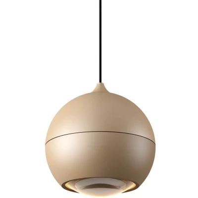 Afbeelding van Hanglamp Miami Champagne Ø 10cm Incl. Katrol Systeem