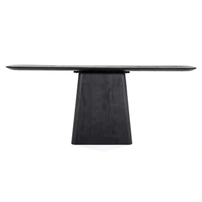 Afbeelding van Eleonora Sidetable Aron 180x40 zwart