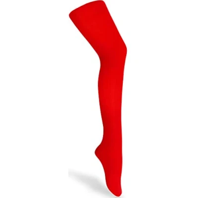 Afbeelding van Merry Style WL 010 Kinderen Panty 60 DEN Microvezel Meisjes Polyamide Rood 140 146