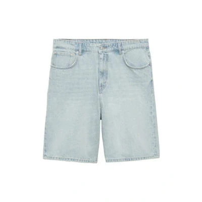 Afbeelding van Mango ONDA Jeansshort, Heren, Maat: 40, Light blue