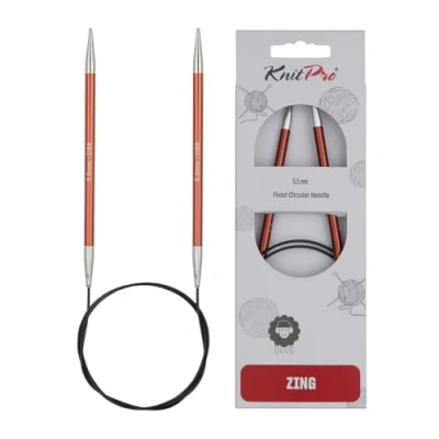 Afbeelding van KnitPro Zing Rondbreinaalden 40cm 5,5mm