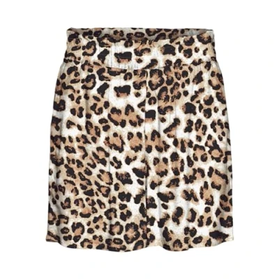 Afbeelding van VERO MODA Vmeasy Joy Hw WVN Ga Shorts voor dames, Tan/Aop: leo, L